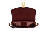 THE BRIDGE Mia Top Handle Bag Wine Red / Oro THE BRIDGE Mia Top Handle Bag Wine Red / Oro
