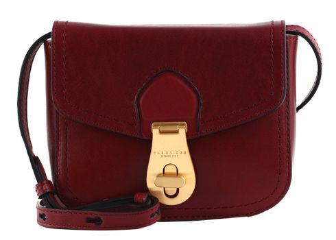 THE BRIDGE Mia Crossbody Bag Wine Red / Oro