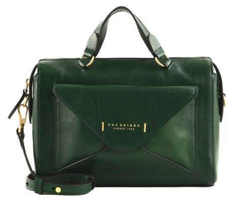 THE BRIDGE Frida Boston Bag Pino / Oro