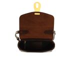 THE BRIDGE Mia Crossbody Bag Moka with Gold
