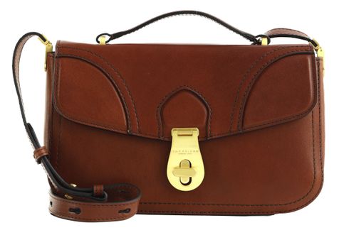 THE BRIDGE Mia Top Handle Bag Marrone 14 / Oro