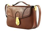 THE BRIDGE Mia Top Handle Bag Marrone 14 / Oro THE BRIDGE Mia Top Handle Bag Marrone 14 / Oro