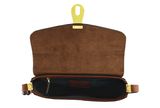 THE BRIDGE Mia Top Handle Bag Marrone 14 / Oro THE BRIDGE Mia Top Handle Bag Marrone 14 / Oro