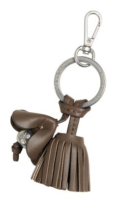 Marc O'Polo Leila Leather Keyring Faded Brown