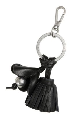 Marc O'Polo Leila Leather Keyring Black Marc O'Polo Leila Leather Keyring Black
