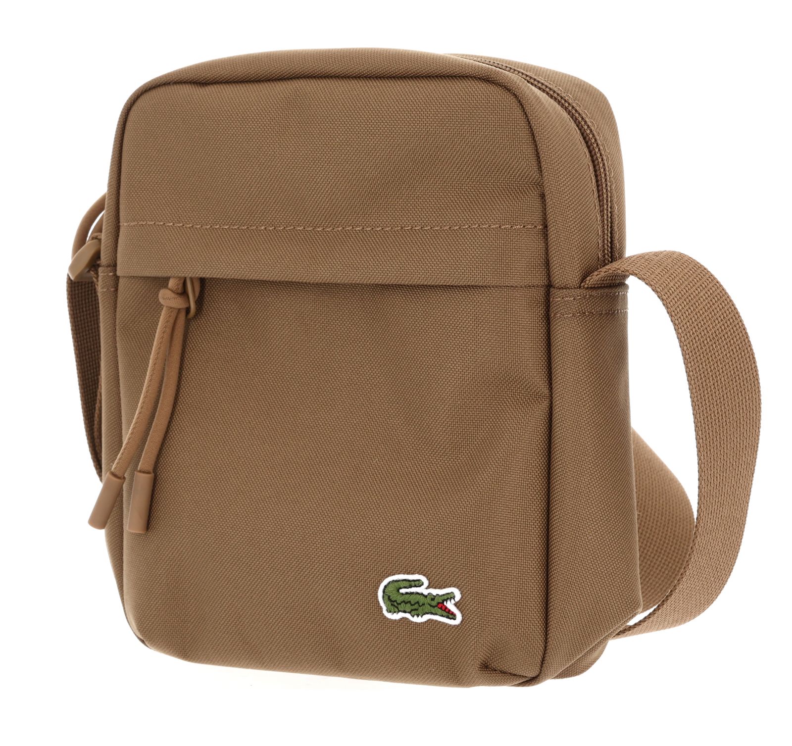 LACOSTE Neocroc Vertical Camera Bag Cookie LACOSTE Neocroc Vertical Camera Bag Cookie