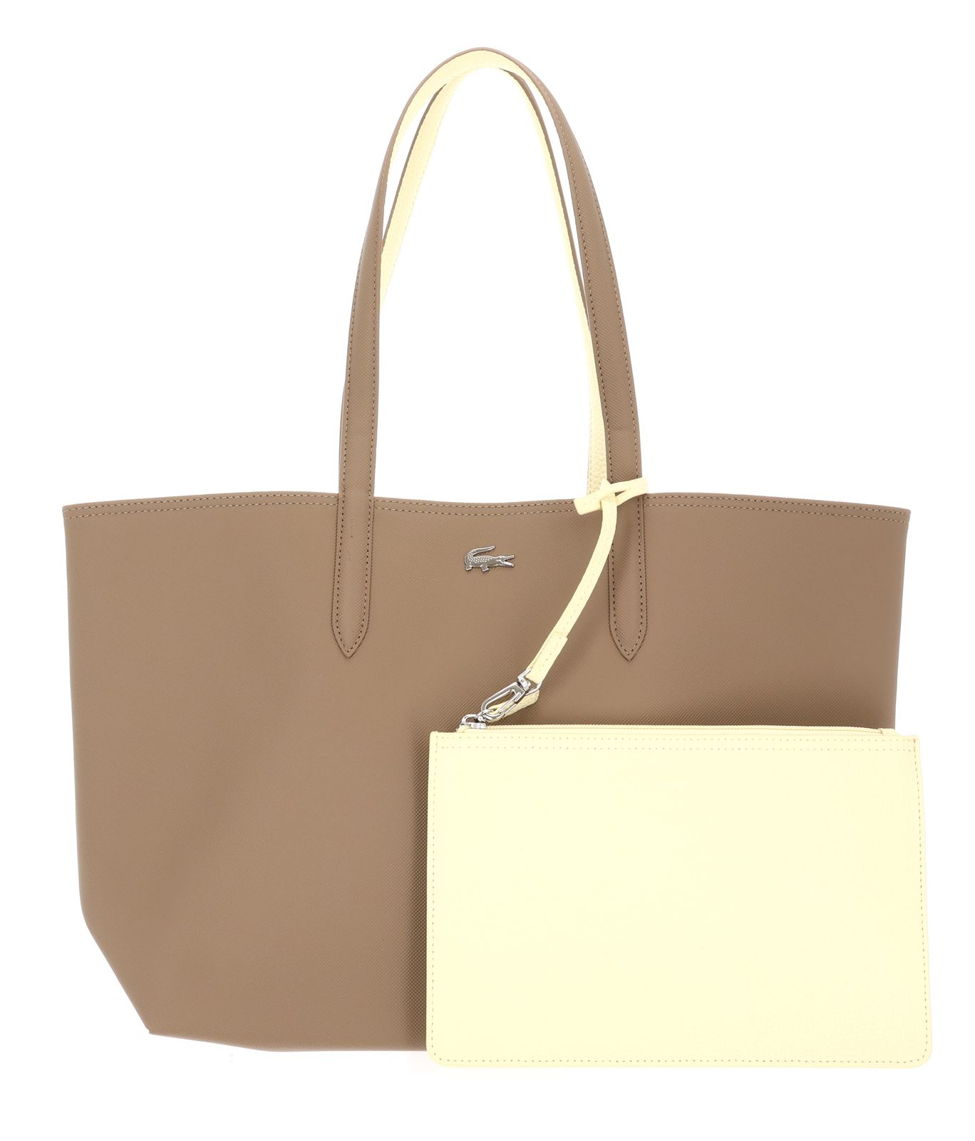 LACOSTE Anna Shopping Bag Cookie Poussin