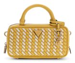 GUESS Kora Mini Box Satchel Honey