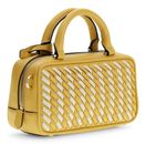 GUESS Kora Mini Box Satchel Honey