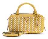 GUESS Kora Mini Box Satchel Honey