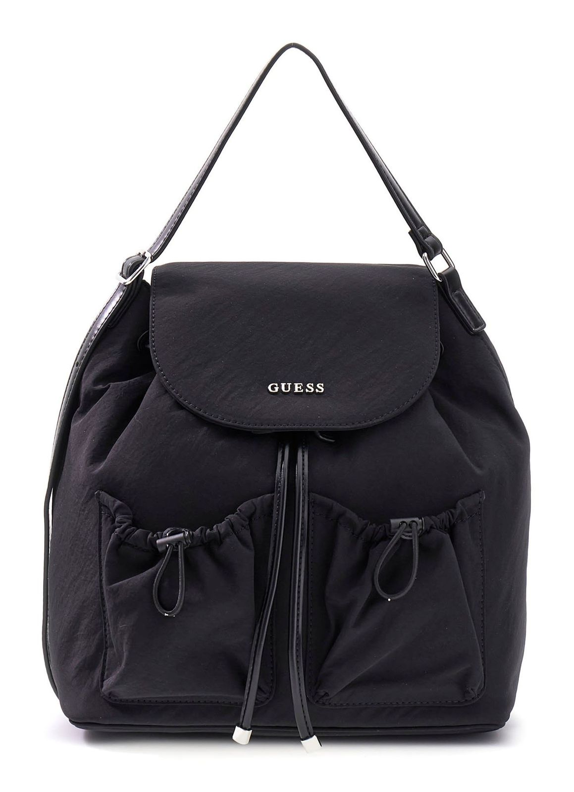 GUESS Sage Flap Backpack Black
