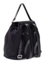GUESS Sage Flap Backpack Black GUESS Sage Flap Backpack Black