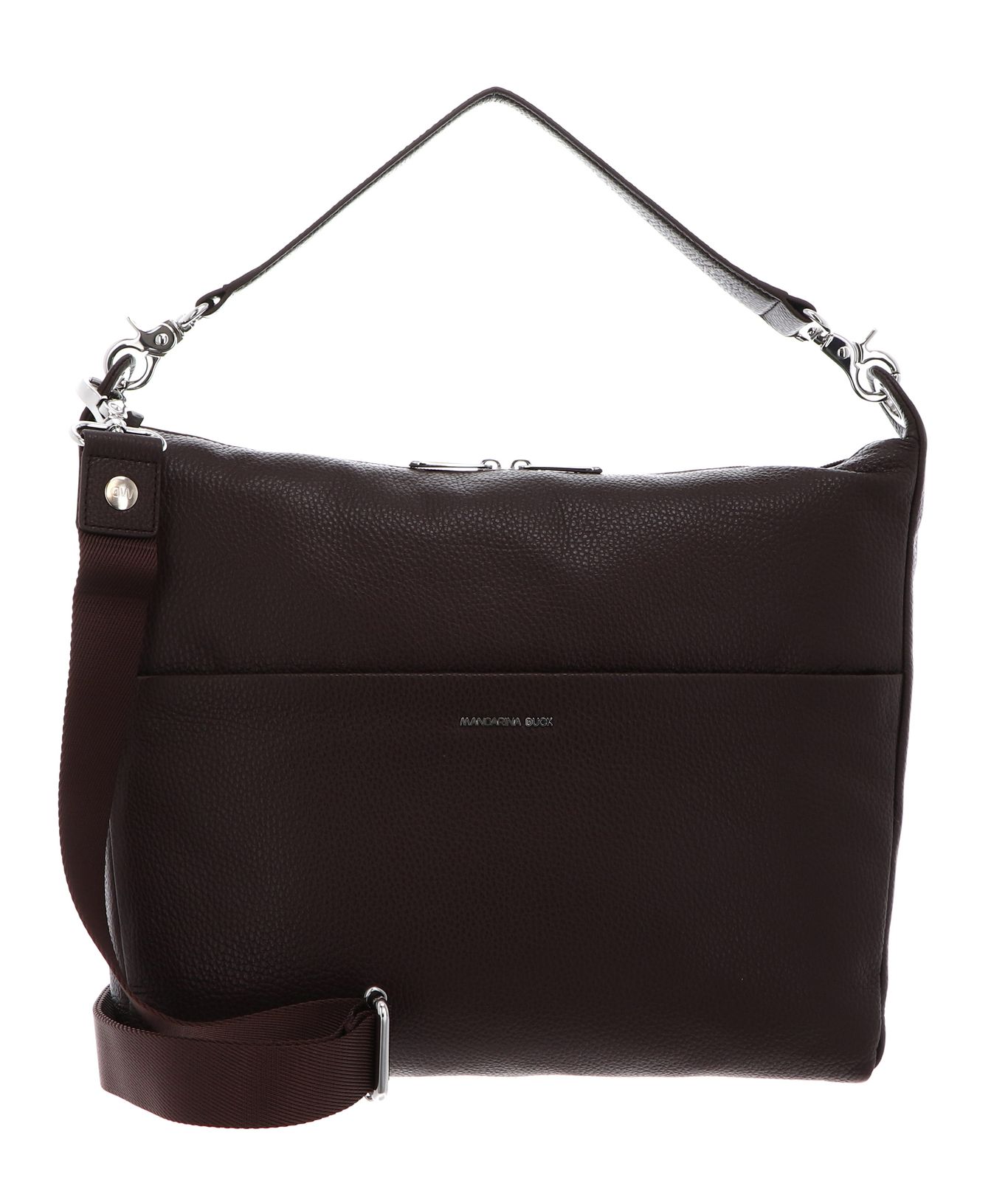 MANDARINA DUCK Mellow Leather Hobo Espresso