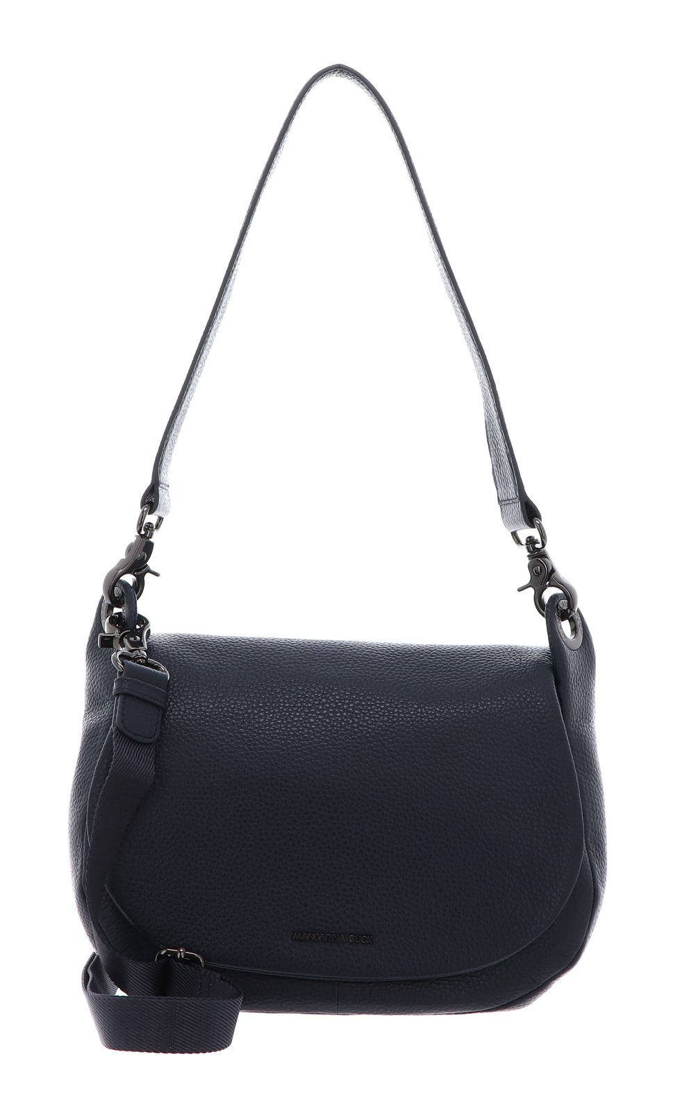 MANDARINA DUCK Mellow Leather Hunting Bag Dress Blue
