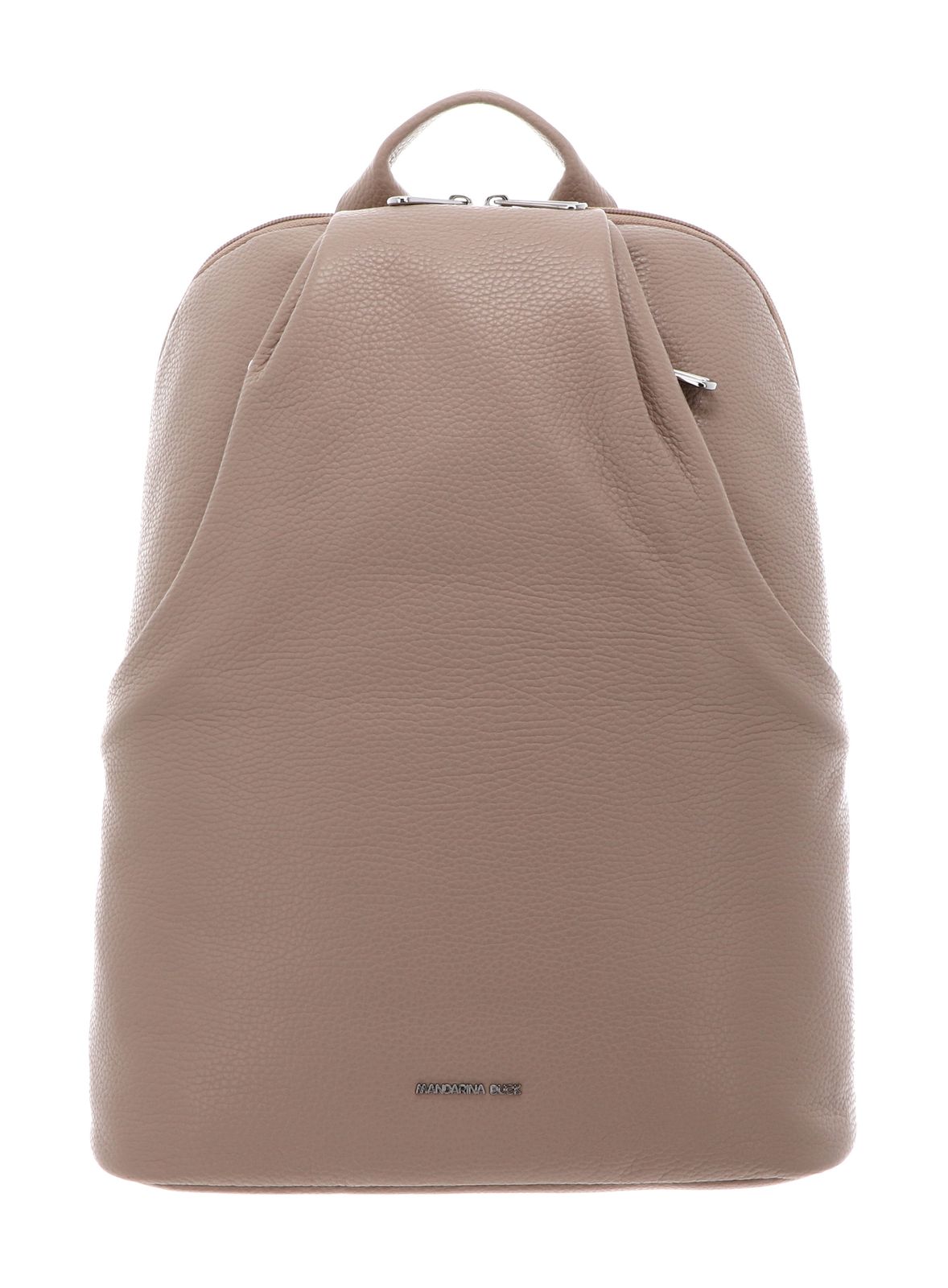 MANDARINA DUCK Mellow Leather Backpack Warm Taupe