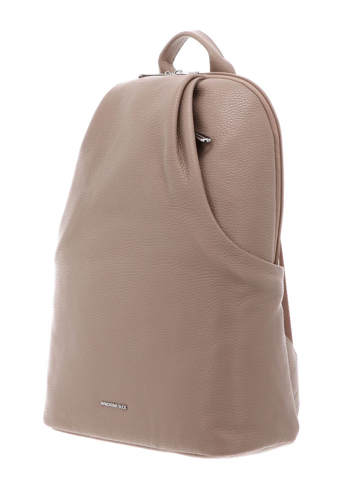 MANDARINA DUCK Mellow Leather Backpack Warm Taupe MANDARINA DUCK Mellow Leather Backpack Warm Taupe