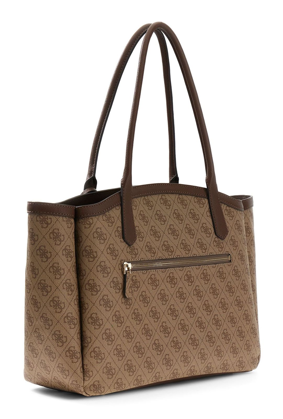 GUESS Lindsey Tote Latte Logo GUESS Lindsey Tote Latte Logo