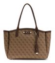 GUESS Lindsey Tote Latte Logo GUESS Lindsey Tote Latte Logo