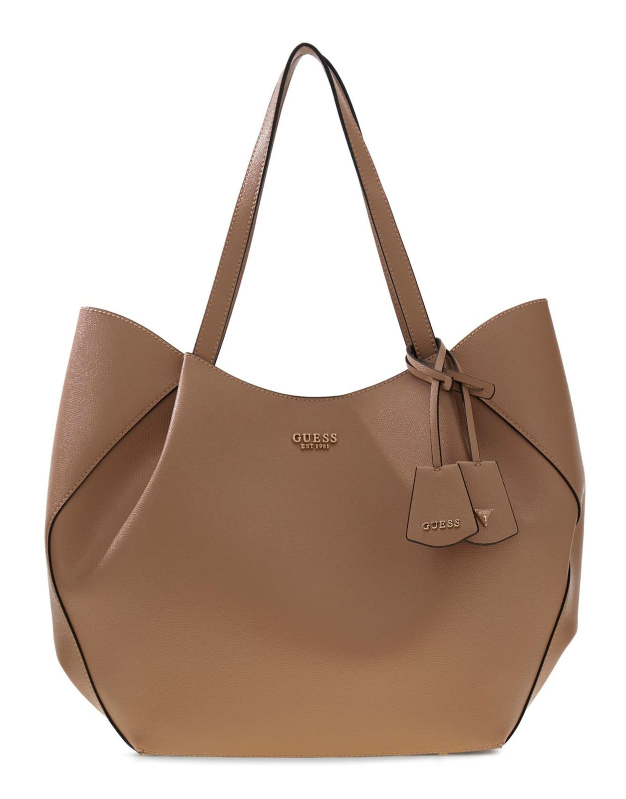 GUESS Amorette 2 in 1 Tote Bag Beige GUESS Amorette 2 in 1 Tote Bag Beige