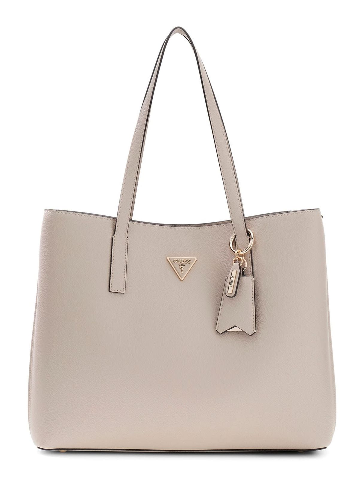GUESS Meridian II Girlfriend Tote Light Taupe