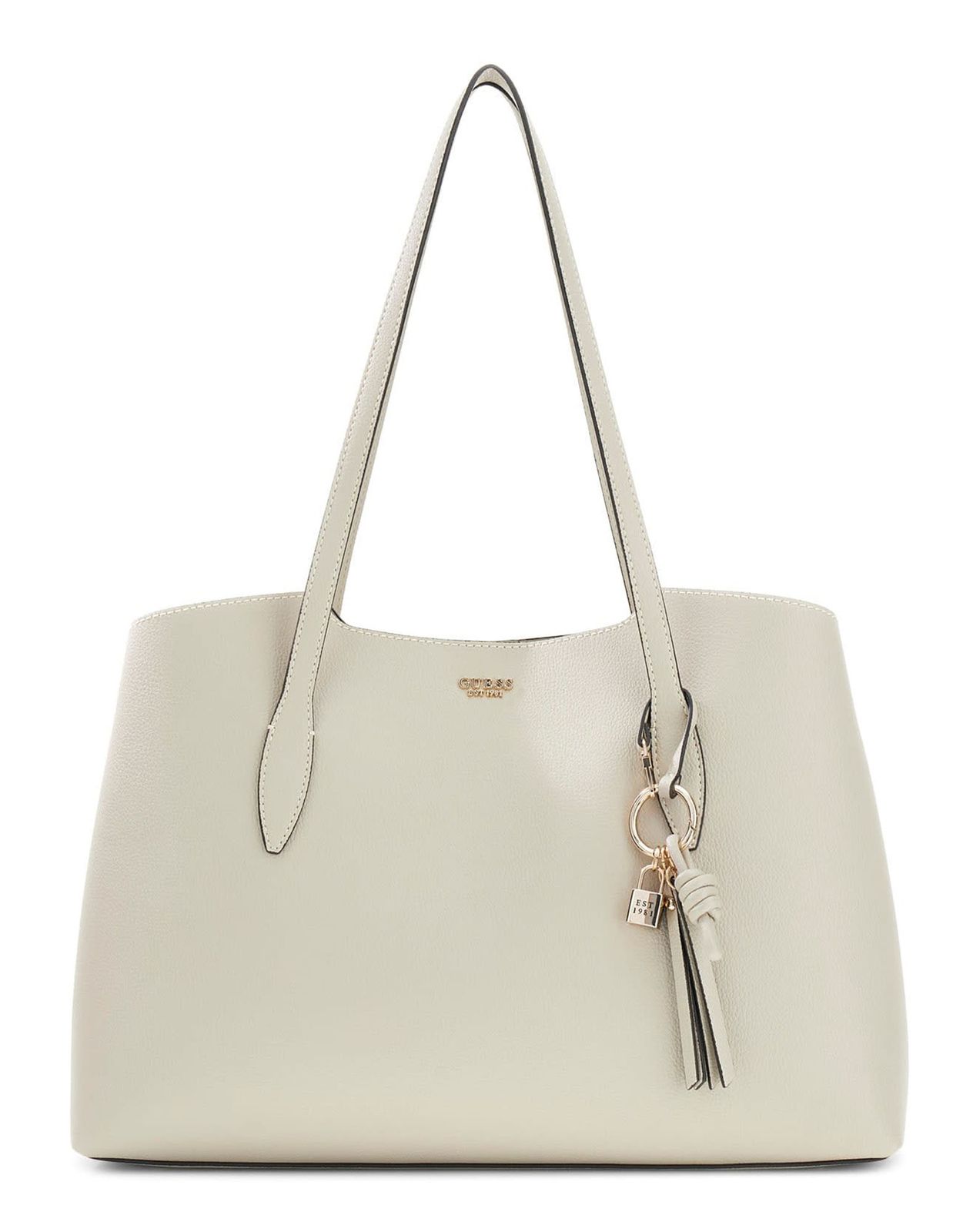 GUESS Melody 2 In 1 Tote Light Taupe GUESS Melody 2 In 1 Tote Light Taupe