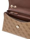 GUESS Lindsey Convertible Xbody Flap Latte Logo GUESS Lindsey Convertible Xbody Flap Latte Logo