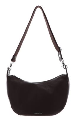 MANDARINA DUCK Mellow Leather Hobo Bag Espresso