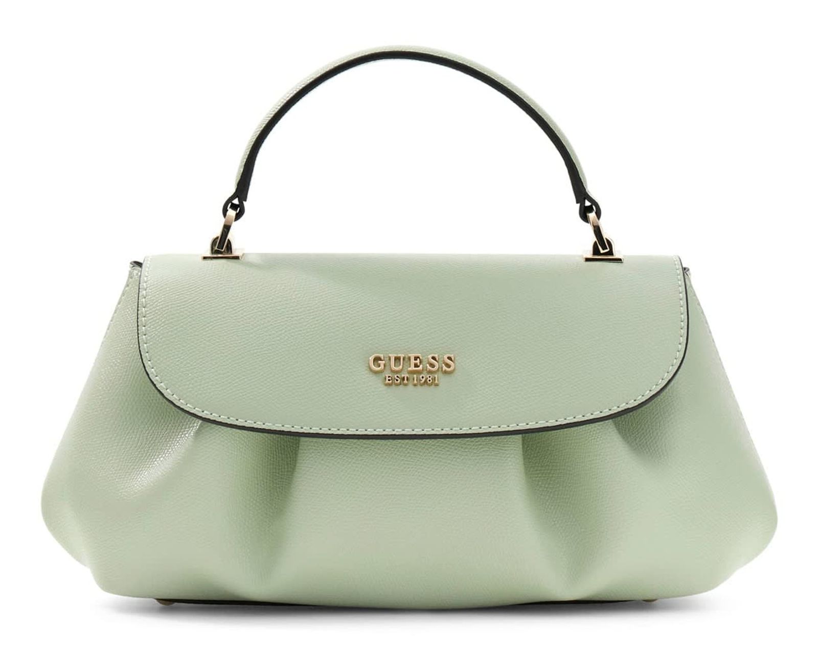 GUESS Amorette Top Handle Flap Bag Pistachio