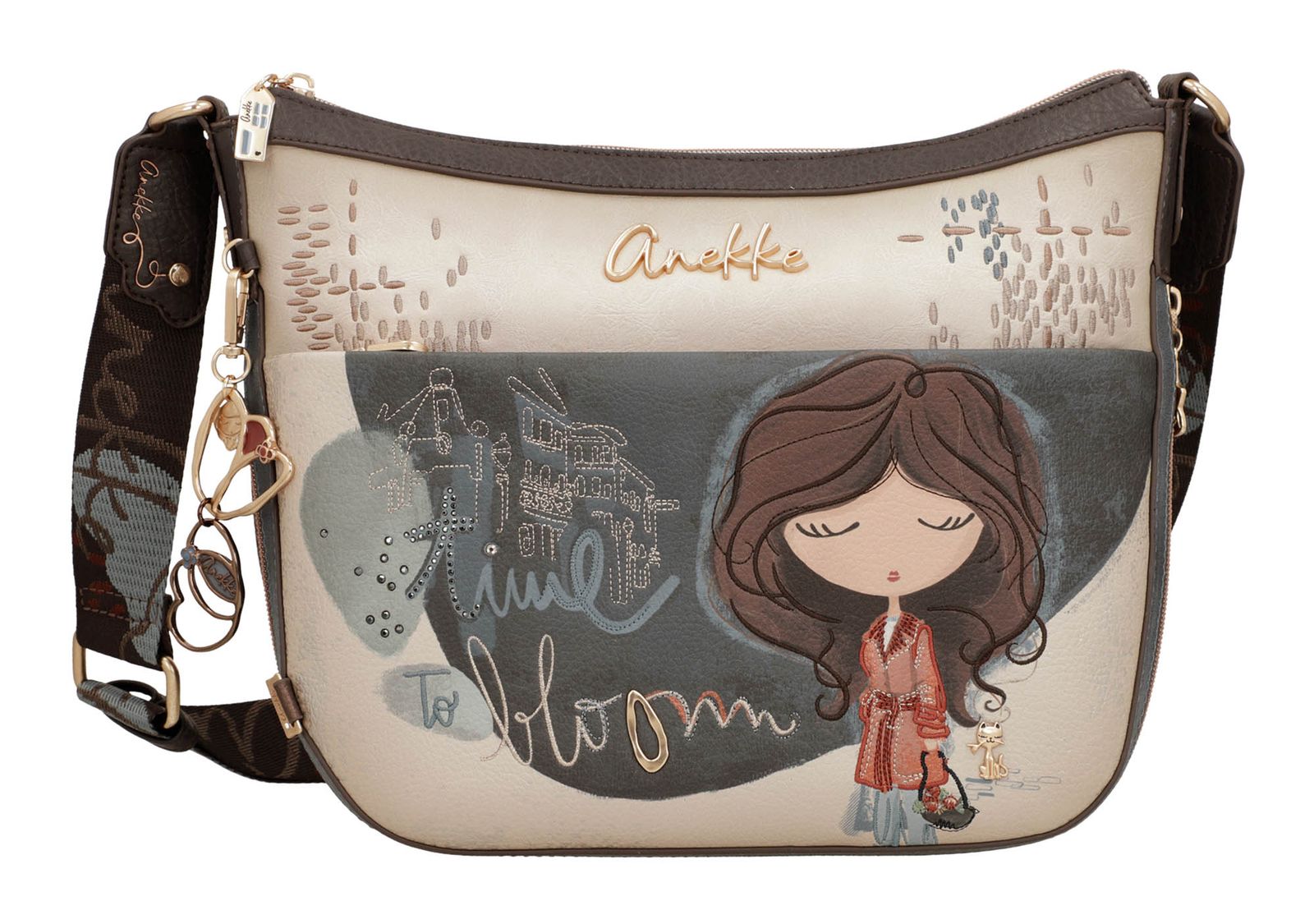 Anekke Tulip Crossbody Bag M Multicolor