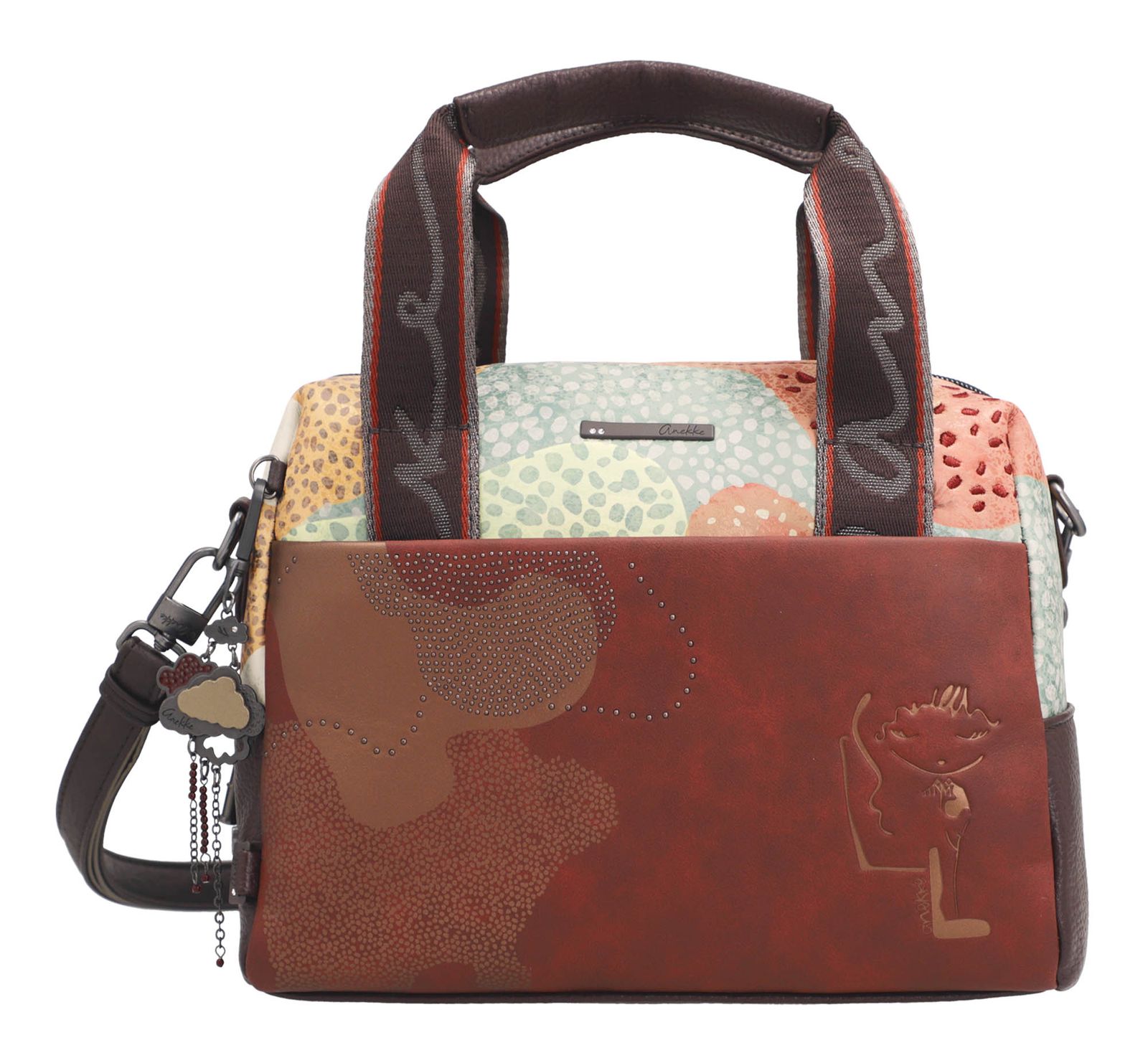 Anekke Odyssey Short Handle Bag Multicolor
