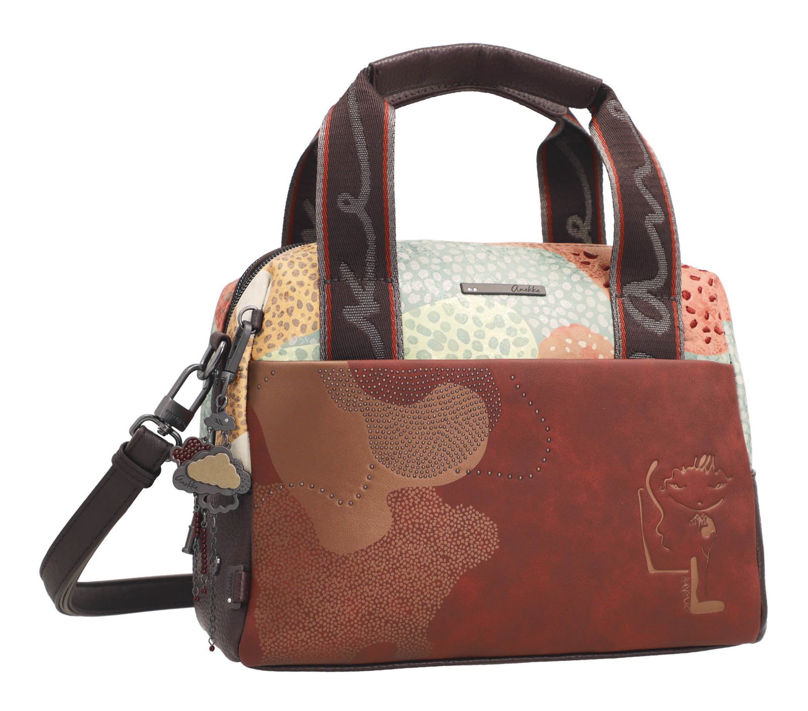 Anekke Odyssey Short Handle Bag Multicolor Anekke Odyssey Short Handle Bag Multicolor