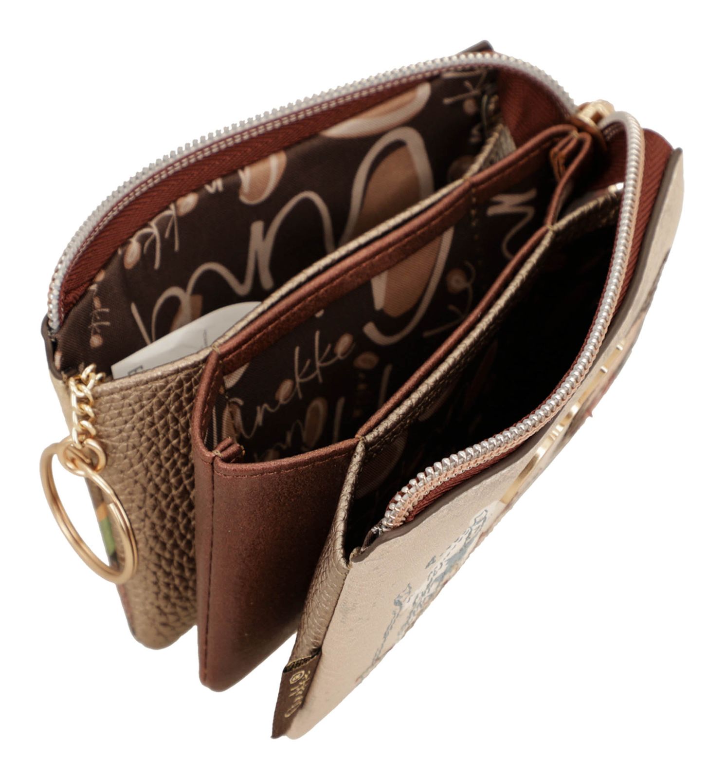 Anekke Tulip 3 Compartment Purse Multicolor Anekke Tulip 3 Compartment Purse Multicolor
