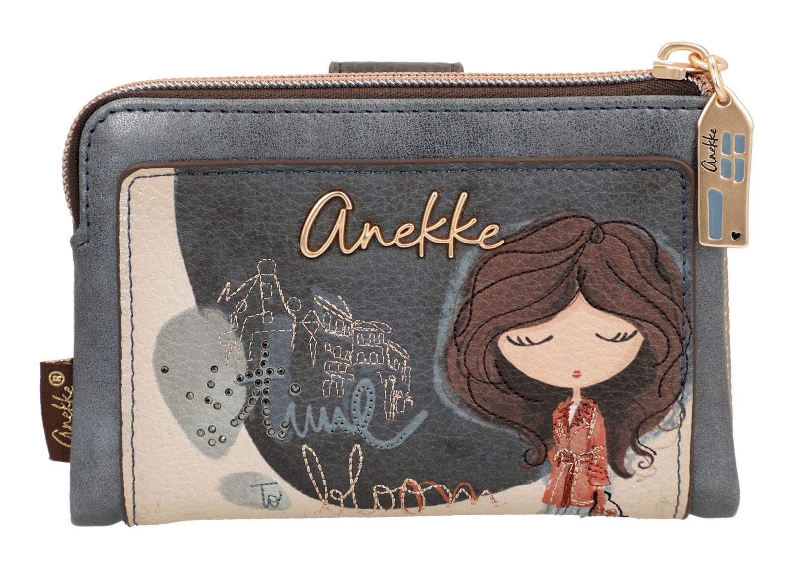 Anekke Tulip Flexible RFID Wallet M Multicolor