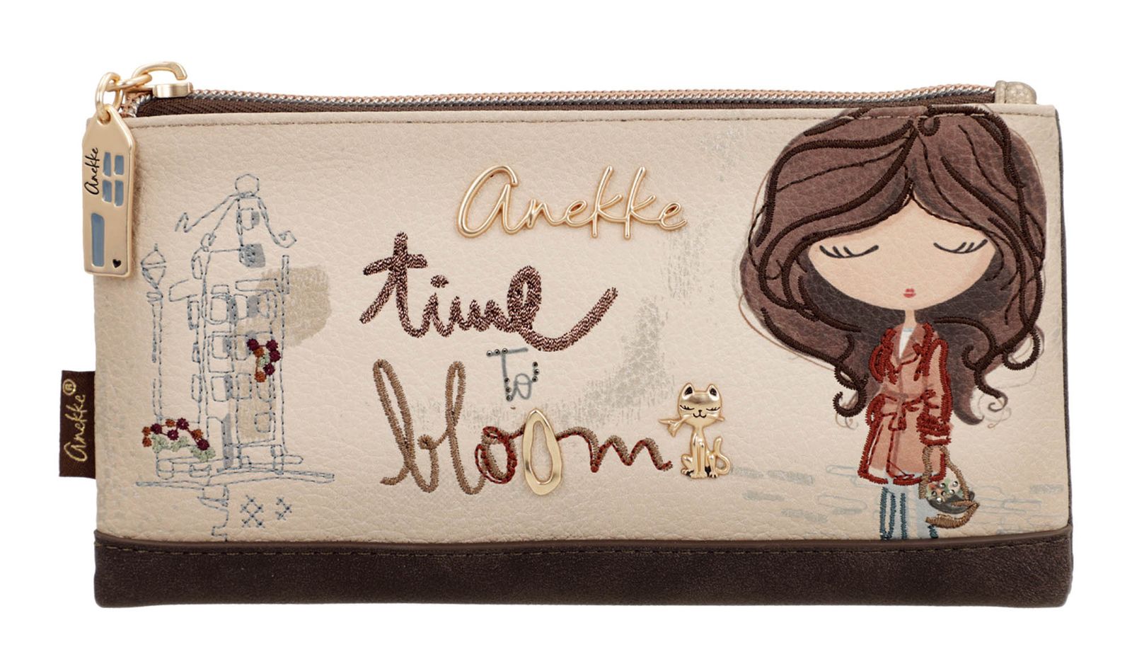 Anekke Tulip Flexible RFID Wallet L Multicolor