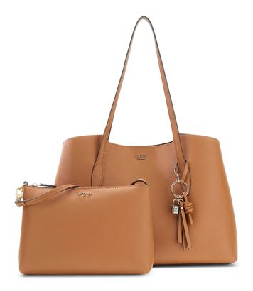 GUESS Melody 2 In 1 Tote Caramel