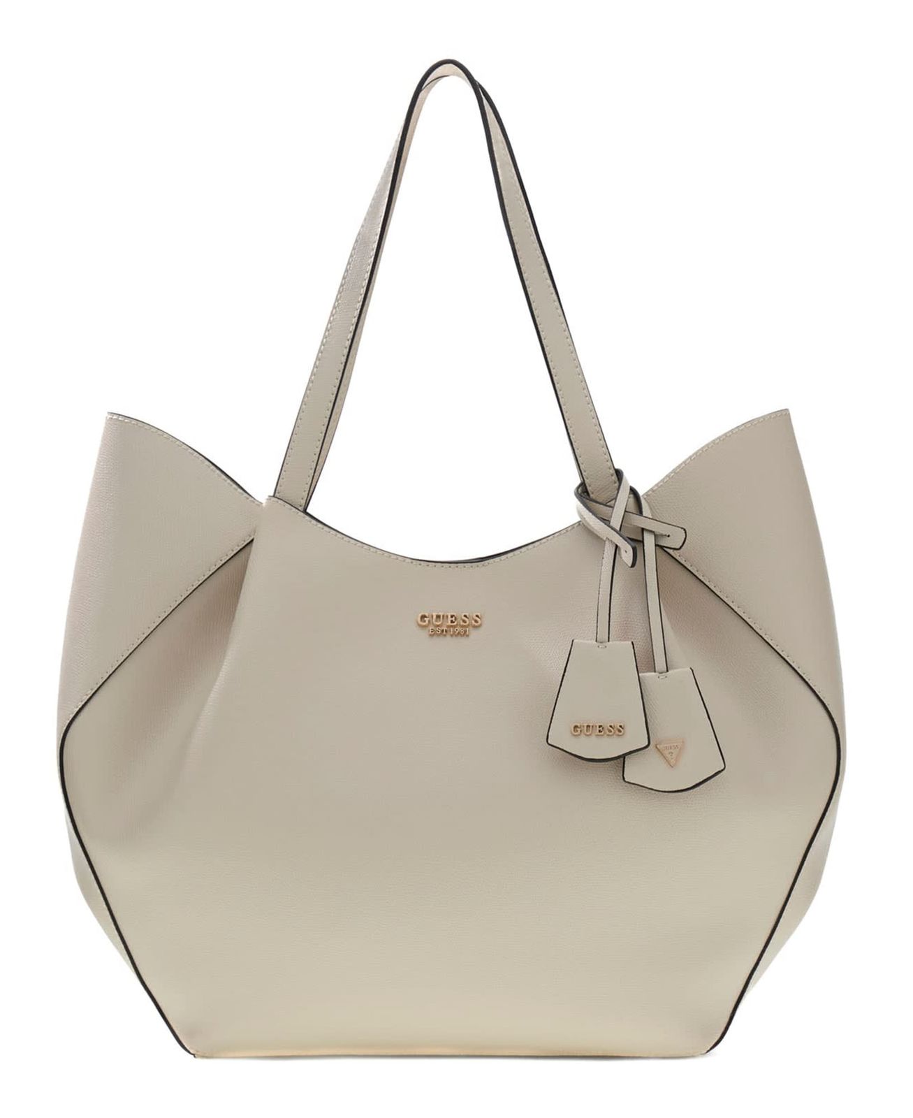 GUESS Amorette 2 in 1 Tote Bag Cream White GUESS Amorette 2 in 1 Tote Bag Cream White
