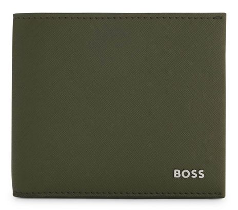 BOSS Northon 4CC Coin Wallet Open Green