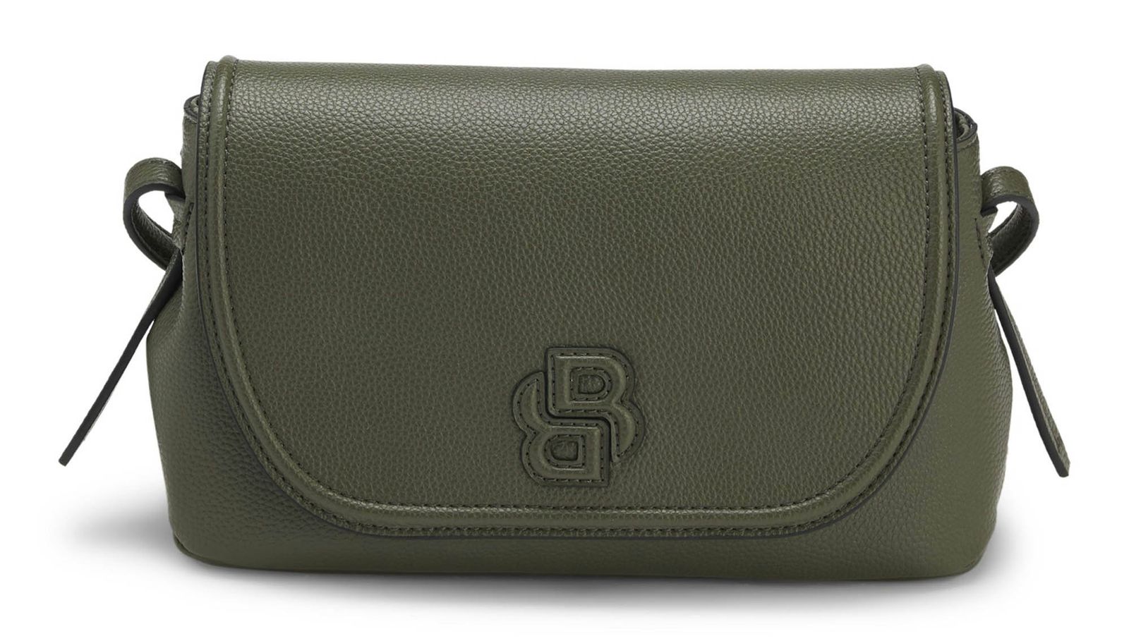 BOSS Anett Flap Crossbody Dark Green