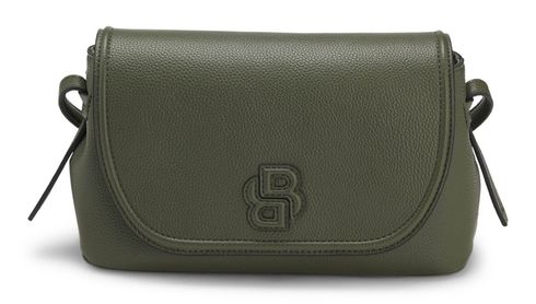 BOSS Anett Flap Crossbody Dark Green