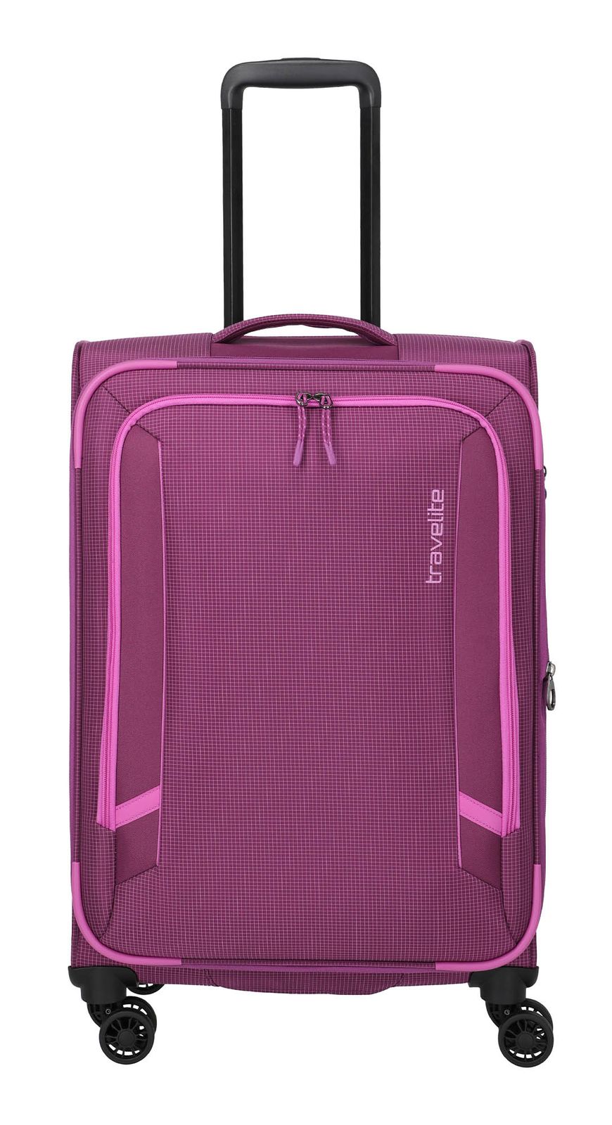 travelite Corsiica 4W Trolley M+ Pink