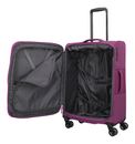 travelite Corsiica 4W Trolley M+ Pink travelite Corsiica 4W Trolley M+ Pink