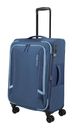 travelite Corsiica 4W Trolley M+ Blue travelite Corsiica 4W Trolley M+ Blue