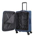 travelite Corsiica 4W Trolley M+ Blue travelite Corsiica 4W Trolley M+ Blue