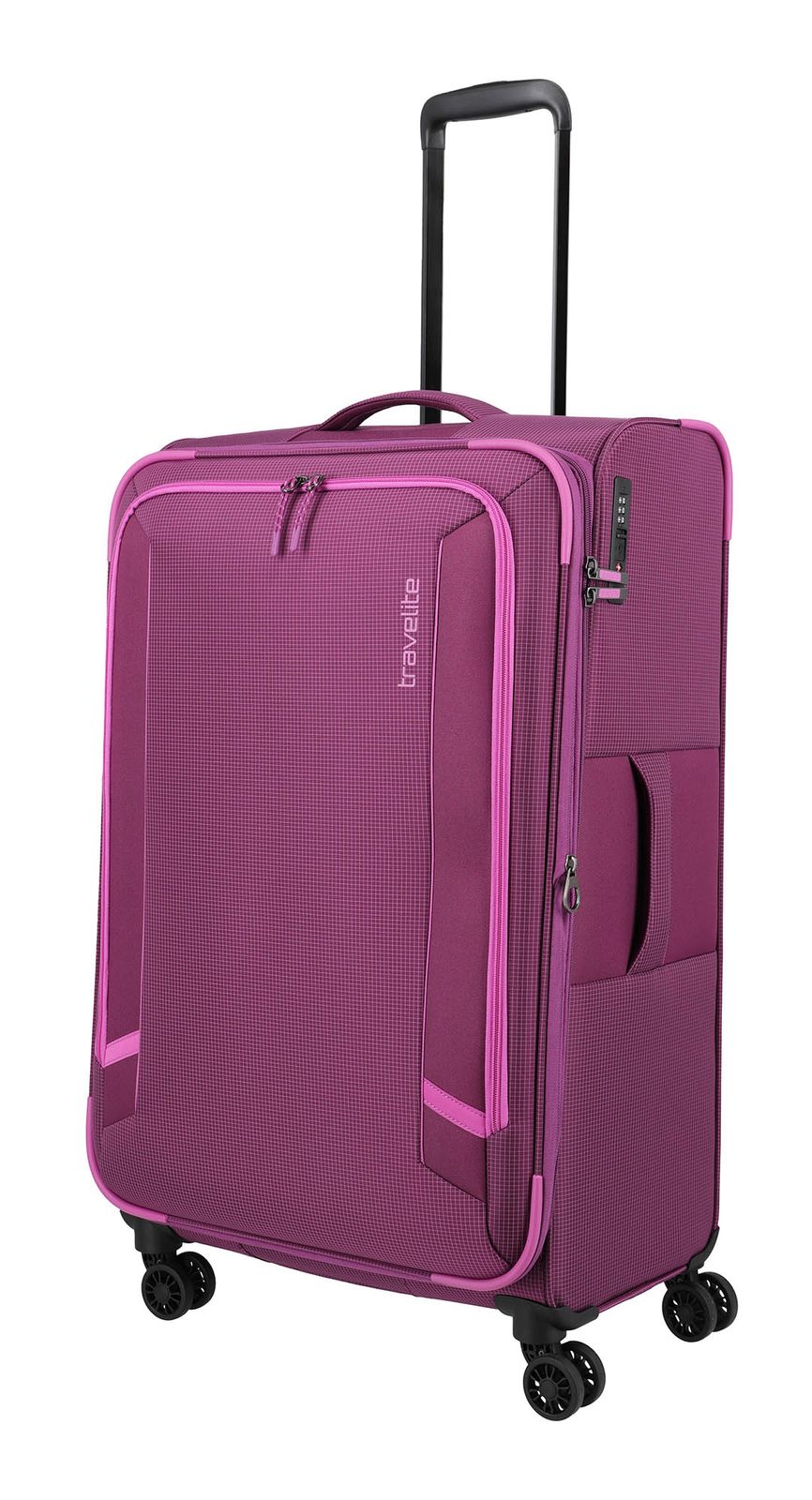 travelite Corsiica 4W Trolley L+ Pink travelite Corsiica 4W Trolley L+ Pink