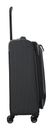 travelite Corsiica 4W Trolley M+ Black travelite Corsiica 4W Trolley M+ Black