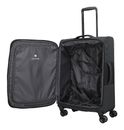 travelite Corsiica 4W Trolley M+ Black travelite Corsiica 4W Trolley M+ Black