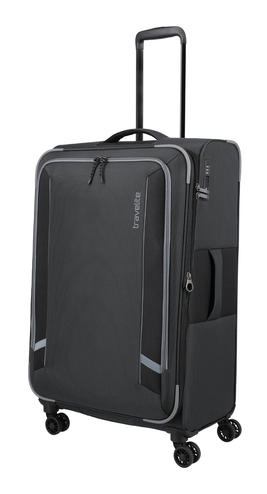 travelite Corsiica 4W Trolley L+ Black travelite Corsiica 4W Trolley L+ Black