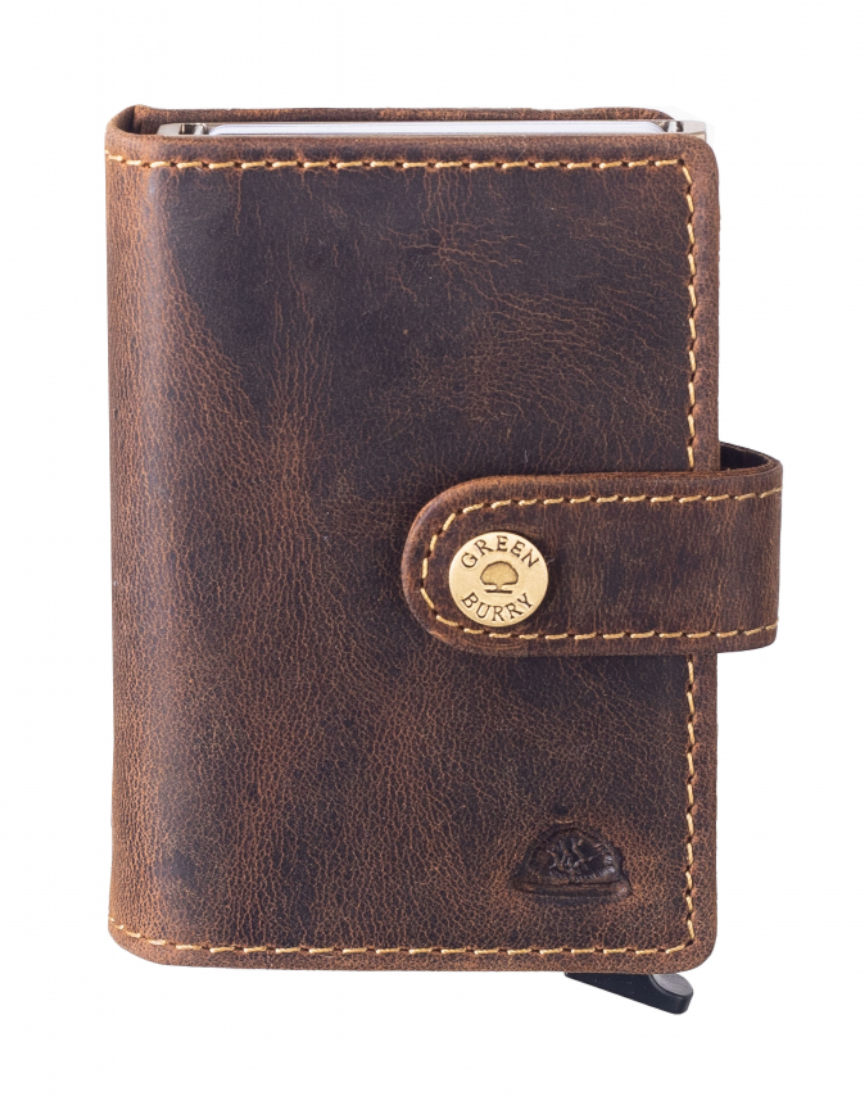 GREENBURRY Vintage Cardholder Brown