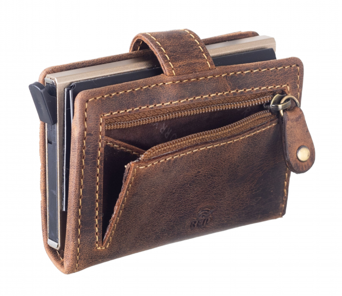 GREENBURRY Vintage Cardholder Brown GREENBURRY Vintage Cardholder Brown
