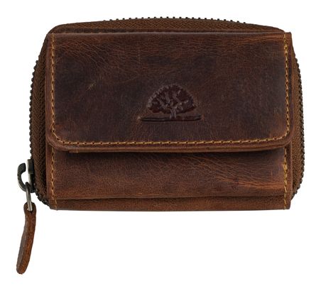 GREENBURRY Vintage RV-Mini Wallet RFID Brown GREENBURRY Vintage RV-Mini Wallet RFID Brown